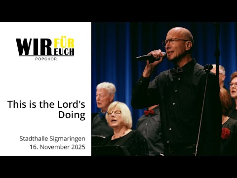 This is the Lords Doing