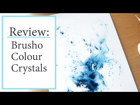 Review: Colourcraft Brusho Colour Crystals