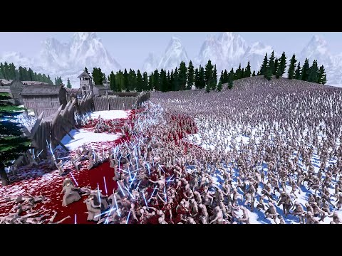 Zombies Mess with The Wrong Army When They Attack Jedi Village - Ultimate Epic Battle Simulator 2