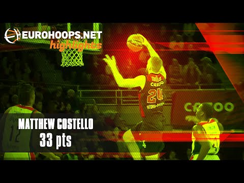 Cazoo Baskonia Vitoria-Gasteiz-Anadolu Efes Istanbul 114-111: Matthew Costello (33 points)
