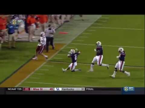 2014 USC at Auburn - Dylan Thompson 14 Yd Trick Play