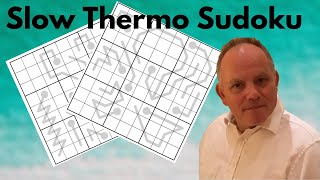 Slow Thermo Sudoku