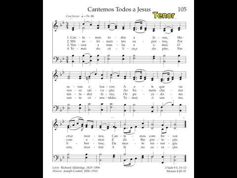 Cantemos Todos a Jesus | Tenor 🎹