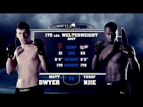 Battlefield Fight League presents Matt Dwyer vs. Yusuf Njie