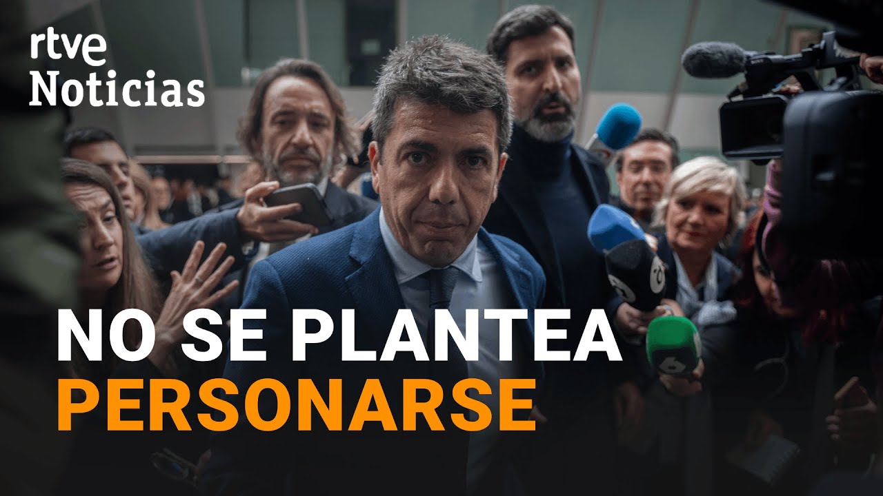 DANA VALENCIA: MAZÓN descarta PERSONARSE en el JUICIO por la GESTIÓN de la EMERGENCIA | RTVE