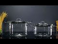 Luxury Cooking Pot | 5L3L Transparent Pot | Chef Delite