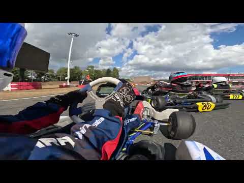 Kart4Fun Victory Heat1 [Fun] Flynn Lokker. De Landsard MiniMax Rotax 