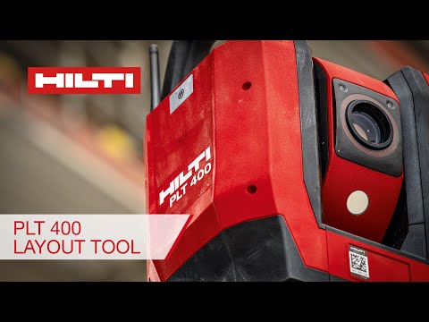 Hilti PLT 400 Total Station for jobsite layout - Features and Benefits