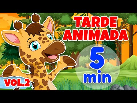 Tarde Animada Vol.2 - Giramille 5 min | Desenho Animado Musical