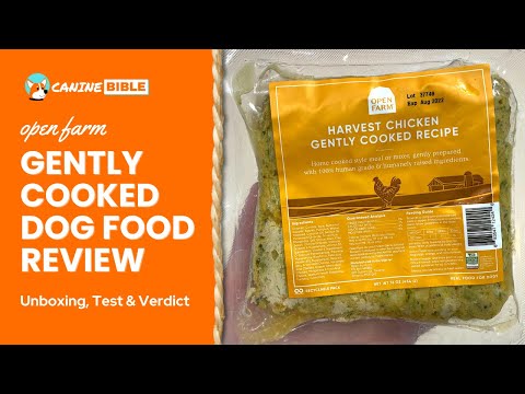 Open Farm Gently Cooked Dog Food Review: Unboxing & Tasting Test