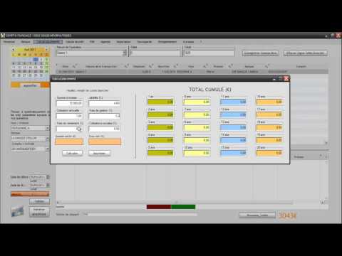 comment remplir tableau d'amortissement