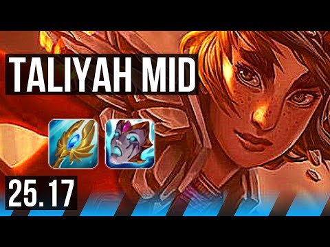TALIYAH vs RENEKTON (MID) | 6/0/3, Dominating | KR Challenger | 25.17