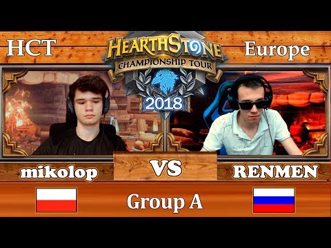 Hearthstone Europe Fall Playoffs: mikolop vs RENMEN 09/02/2018