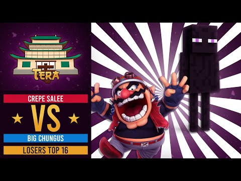 Tera: Losers Top 16 - BMS| Crepe Salee (Wario,Steve) Vs Big Chungus (Steve)