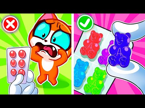 NO NO! DON'T BE SCARED! 😱💊 Dentist Song and Doctor Visit by Purr-Purr Tails