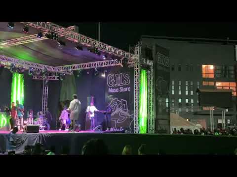 E Maggie performing at - REMA live in Gambia CONCERT