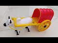 How To Make Bullock Cart Bamboo Wood Bullock
