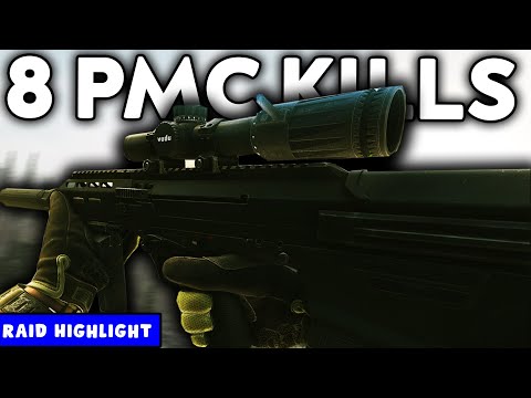 Wiping 8 PMC's ON Customs - Tarkov Raid Highlights