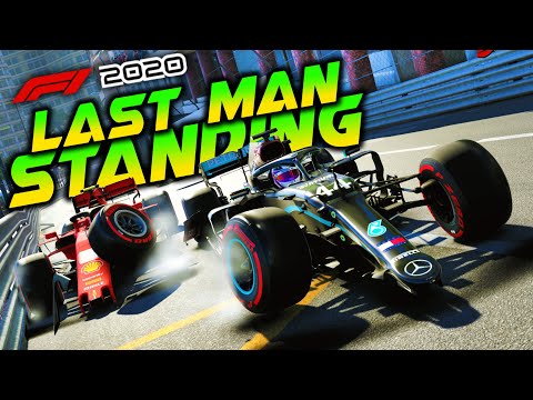 F1 2020 LAST MAN STANDING CHALLENGE AT MONACO! Extreme Damage Survive Mod