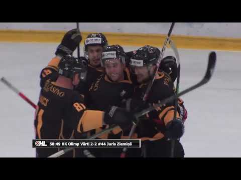 Optibet hokeja līga: HK Olimp/Venta 2002 - HK Zemgale/LLU. Spēles labākie momenti (26.02.2022)