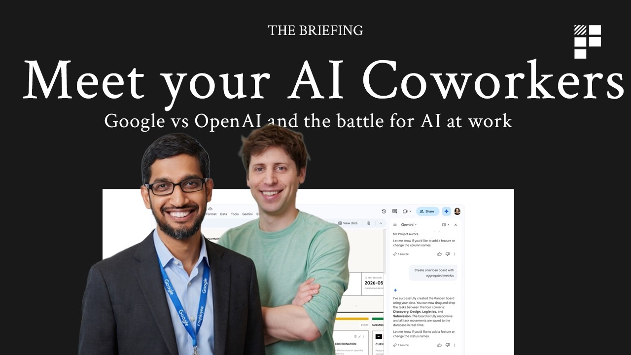 Google and OpenAI Launch New AI Agent Coworkers. But is Anthropic Set to Beat them to it?