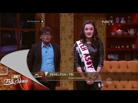 Ini Talkshow 11 November 2015  Part 4/5 - Ayu Dewi, Tarzan, Natasha Ryder