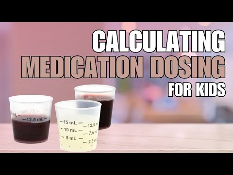 PEDIATRICIAN explains how to calculate tylenol/motrin/advil dosing for kids