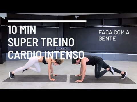 INTENSIVES CARDIO in 10 MINUTEN | Keine Geräte | Lass es uns gemeinsam machen!