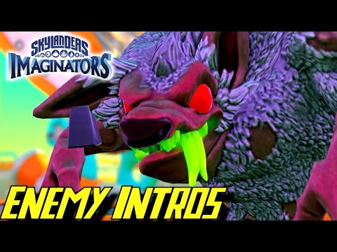 Skylanders Imaginators - All Enemy Intro Cutscenes