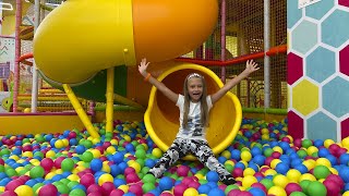 Indoor Kids Playground | Tunnels Slides And Jumps | Video for kids