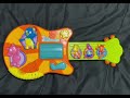 The Backyardigans MUSICAL SINGING STRUM GUITAR Works 2006 MATTEL TOY