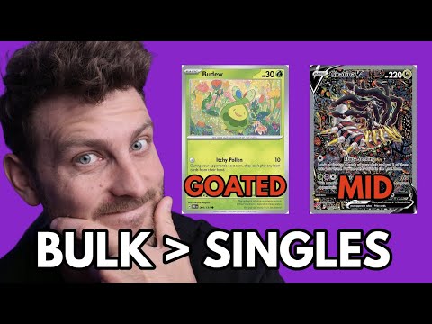 Bulk is Better for your Pokémon Card business than flipping Singles - 1000 sub giveaway