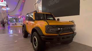 Cyber Orange Ford Bronco Badlands Sasquatch Edition SUV