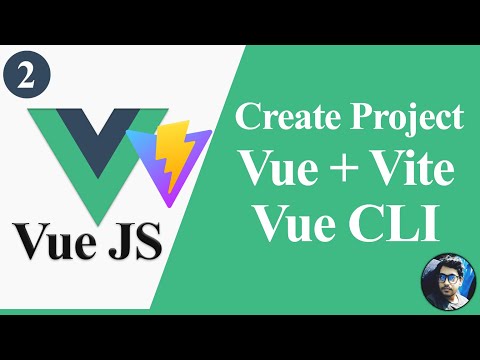Create Vue JS Project using Vue Vite or Vue CLI (Hindi)