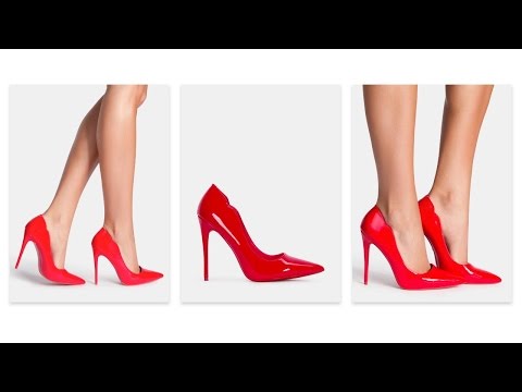 Czerwone szpilki lakierowane Diamond - DeeZee.pl