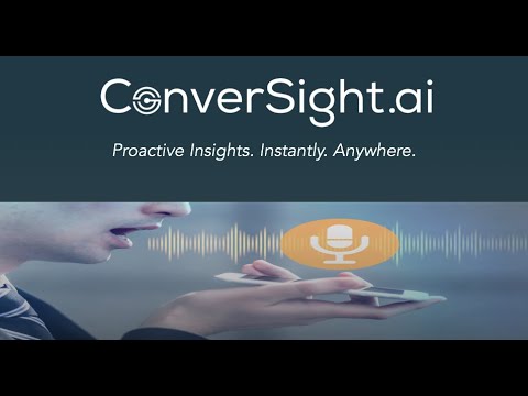 ConverSight.ai - Proactive Insights, Instantly, Anywhere.