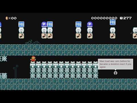 * you're gonna have a bad time  by Just4Fu - Super Mario Maker 2 - No Commentary 1bu