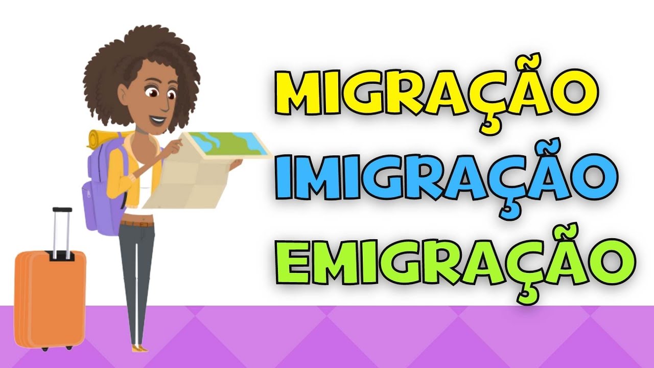 Migração, imigração e emigração - Diferenças - Vídeo educativo + atividades
