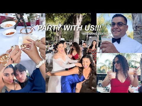 PARTY WITH US at my TIO’S WEDDING!!! *CHAOTIC family* | the Aguilars