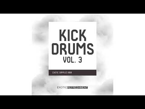 Kick Drums vol. 3 - Drum Sample Pack - only the warmest, fatest and best sounding kick drums