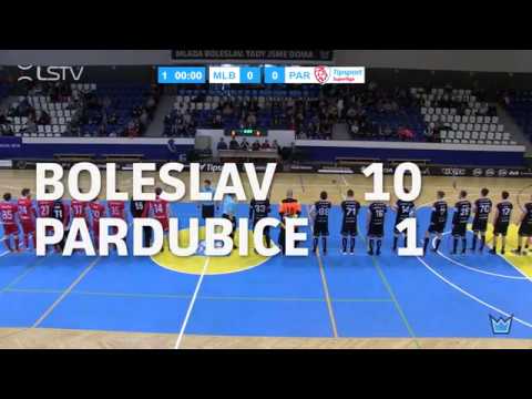 2. ČTVRTFINÁLE TIPSPORT SUPERLIGY: Technology Florbal MB vs. Sokol Pardubice 10:1