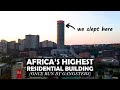 WE SLEPT IN AFRICA'S HIGHEST RESIDENTIAL BUILDING | Ponte Tower City Apartments