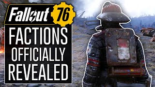 Fallout 76 News - NEW FACTIONS Revealed! The Responders, Free States, and Raiders Leader!