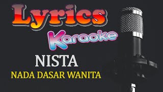 Download lagu LIRIK KARAOKE - NISTA - NADA WANITA mp3