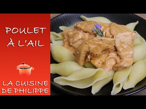 Poulet à l'ail