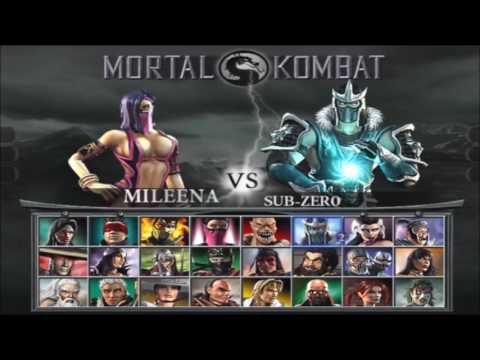Mortal Kombat Deception (Unchained) Music OST - Character Select Arcade Mode