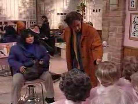 Jackie and Roseanne consider their follicular fate.