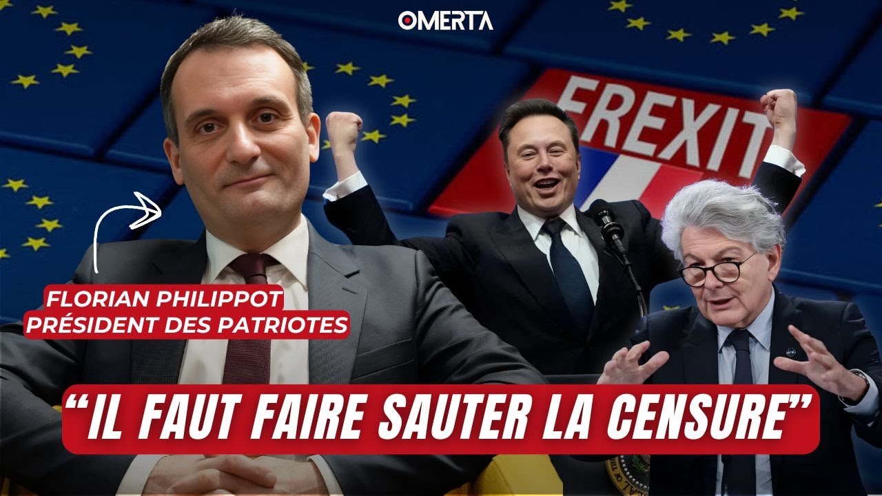 FLORIAN PHILIPPOT: "IL FAUT FAIRE SAUTER LA CENSURE"