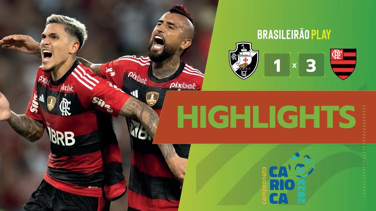 FLAMENGO LE GANÓ A VASCO Y JUGARÁ LA FINAL CONTRA FLUMINENSE | VAS 1x3 FLA #Cariocao #Brasileirao