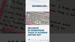 Viral Video Majikan Tulis 12 Aturan untuk ART: Dilarang Pakai Handphone hingga Keluar Jangkauan CCTV
